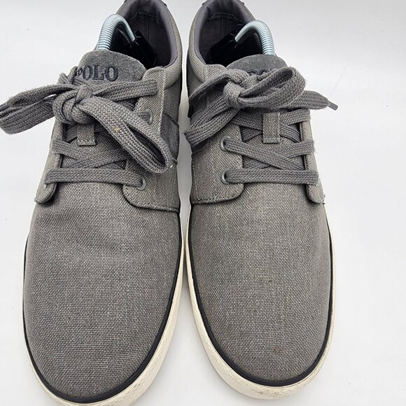 Polo Ralph Lauren Halmore Mens Suede and Heathered Canvas Sneaker Size 11 D‎ - Picture 5 of 9